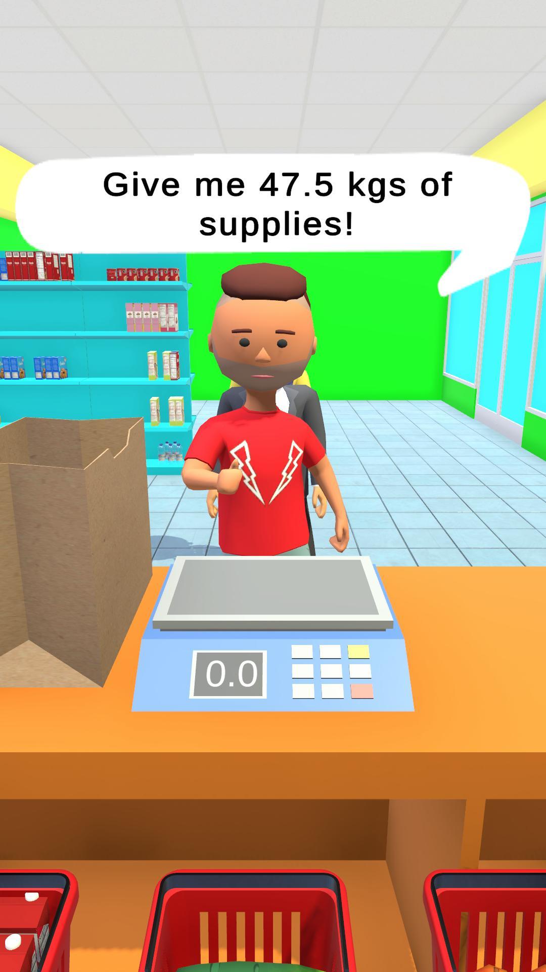 Supermarket 3D Game Screenshot