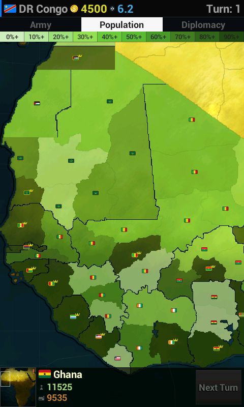 Screenshot of Age of Civilizations Africa Lite