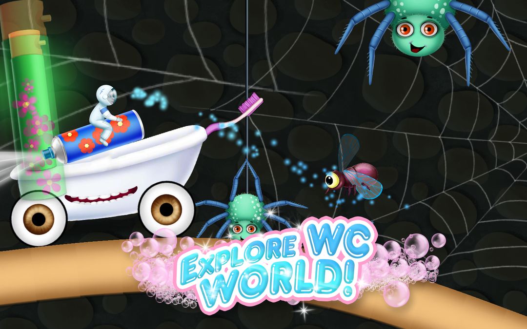Baby Toilet Race: Cleanup Fun screenshot game