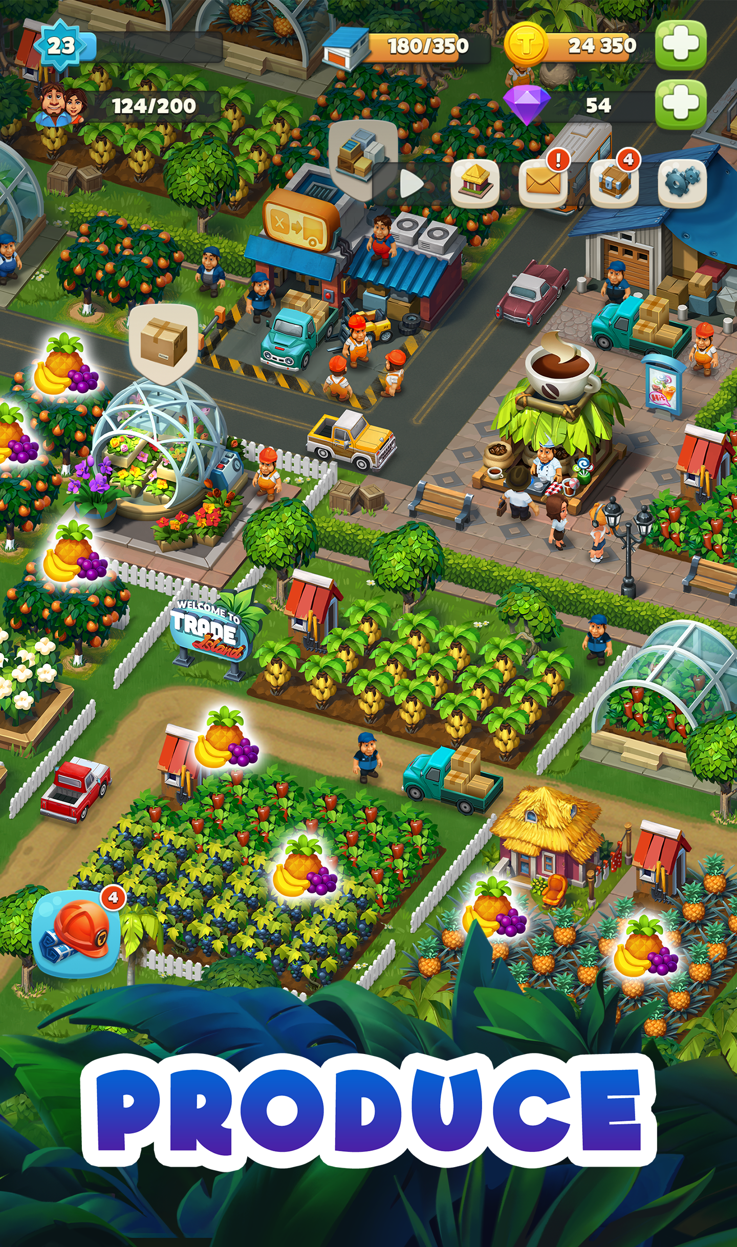 Trade Island Game Screenshot