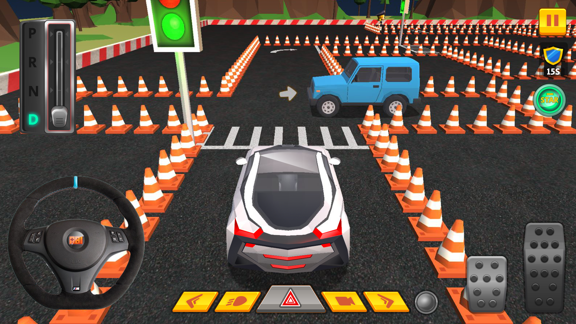 Car Parking 3D Pro : City car drivingのキャプチャ
