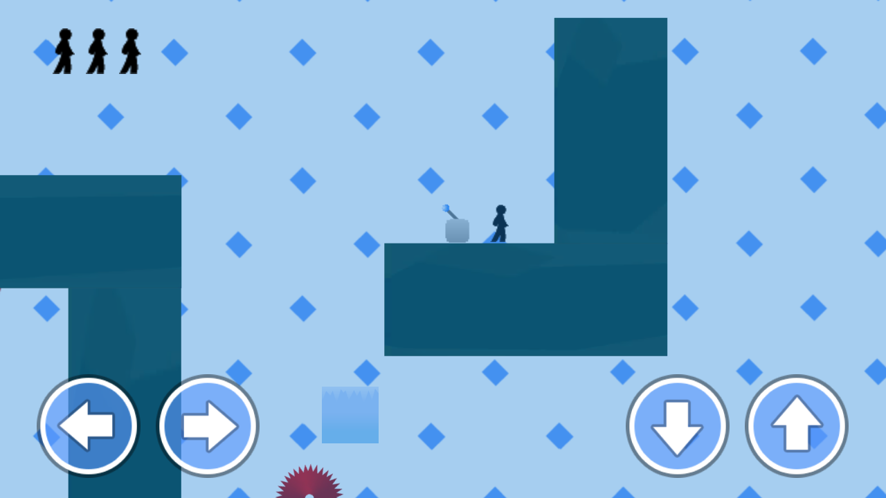 Vexman Parkour - Stickman Run 2 Game Screenshot