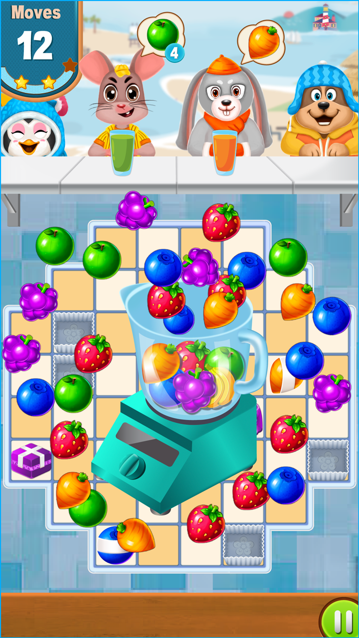 曲奇饼粉碎糖 ภาพหน้าจอเกม