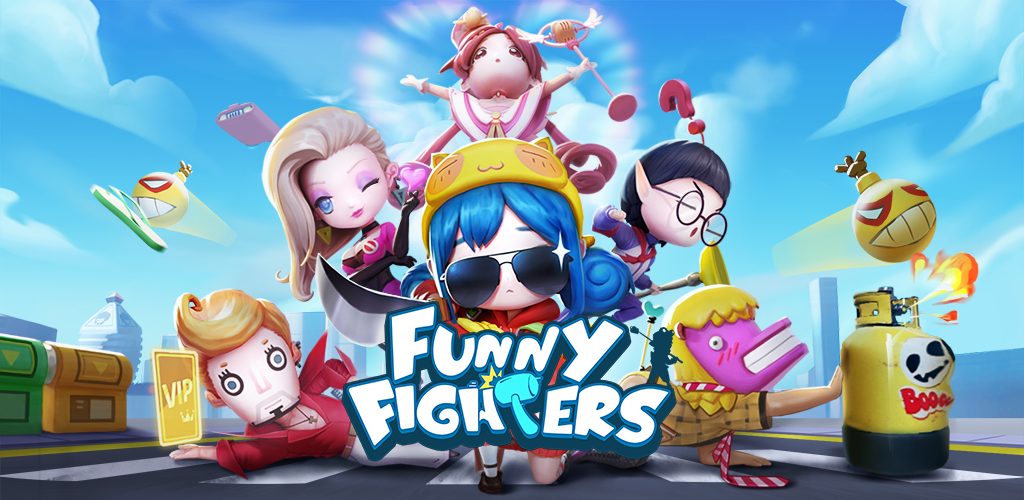 Banner of Funny Fighters: Battle Royale 