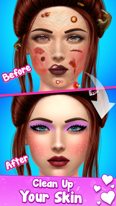 Makeup Asmr Makeover Stylist ภาพหน้าจอเกม