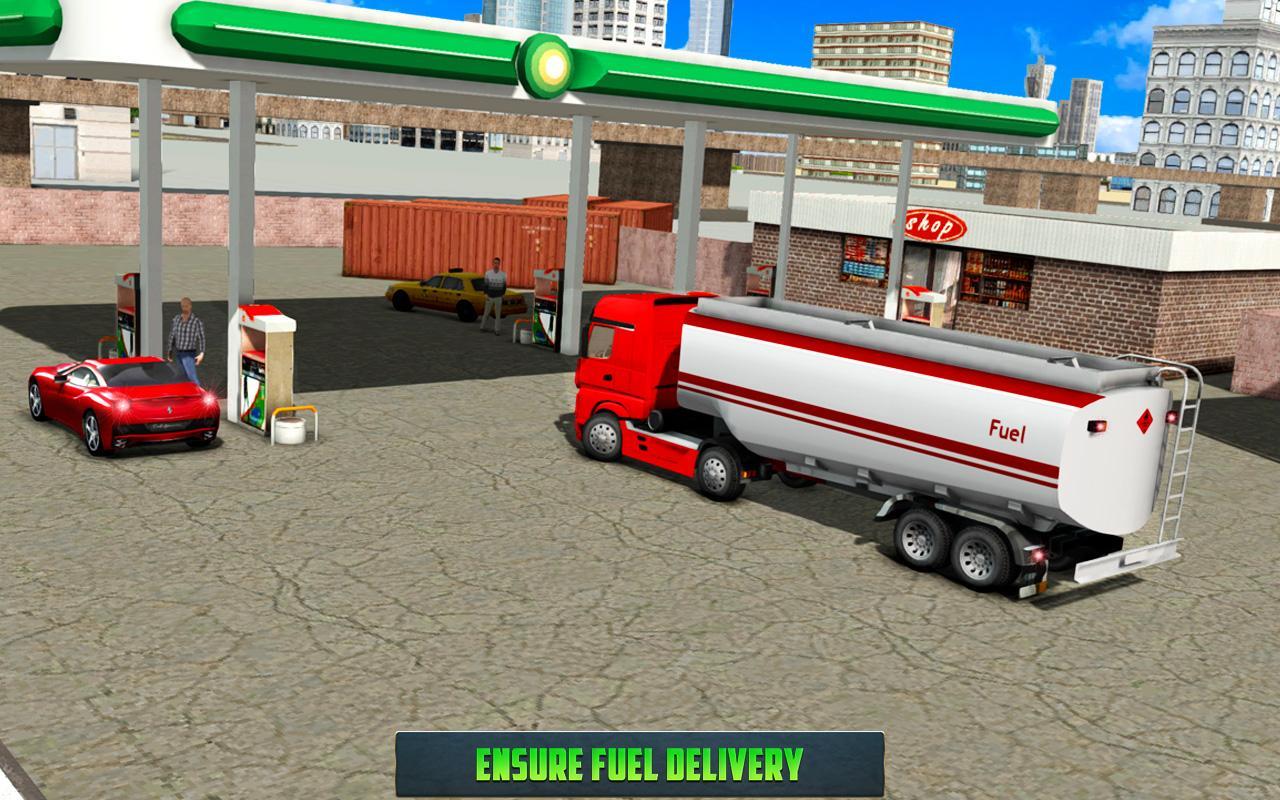 Oil Tanker Transport Tycoon 2018 Game Screenshot