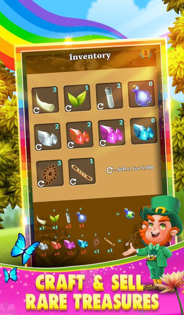 Screenshot of Match 3 - Rainbow Riches