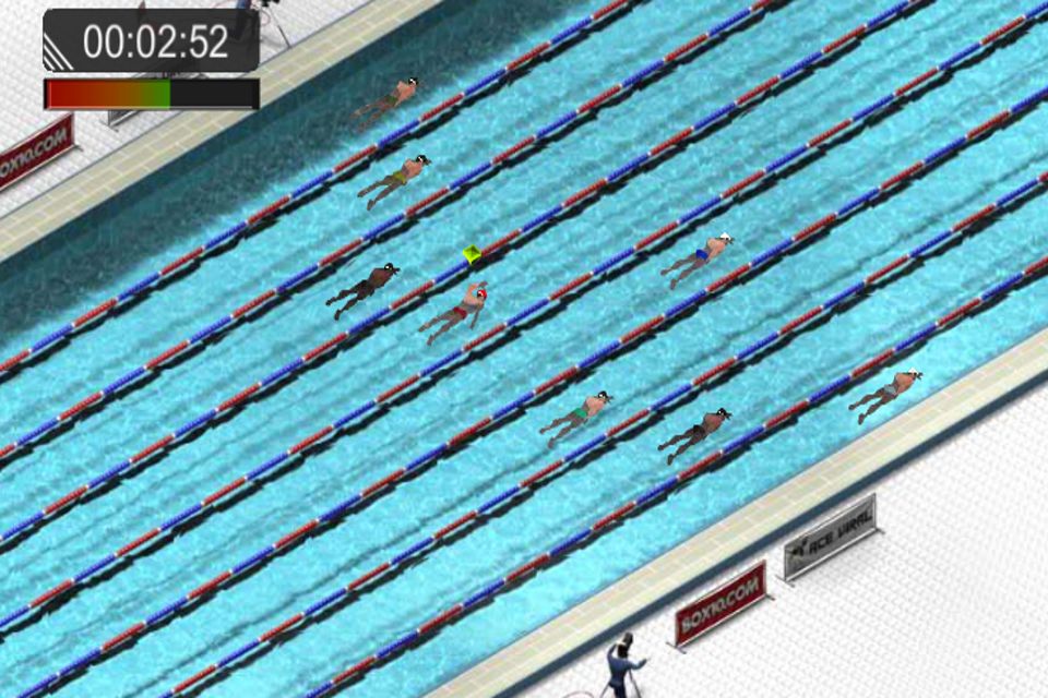 Screenshot of Swimming Race 2016