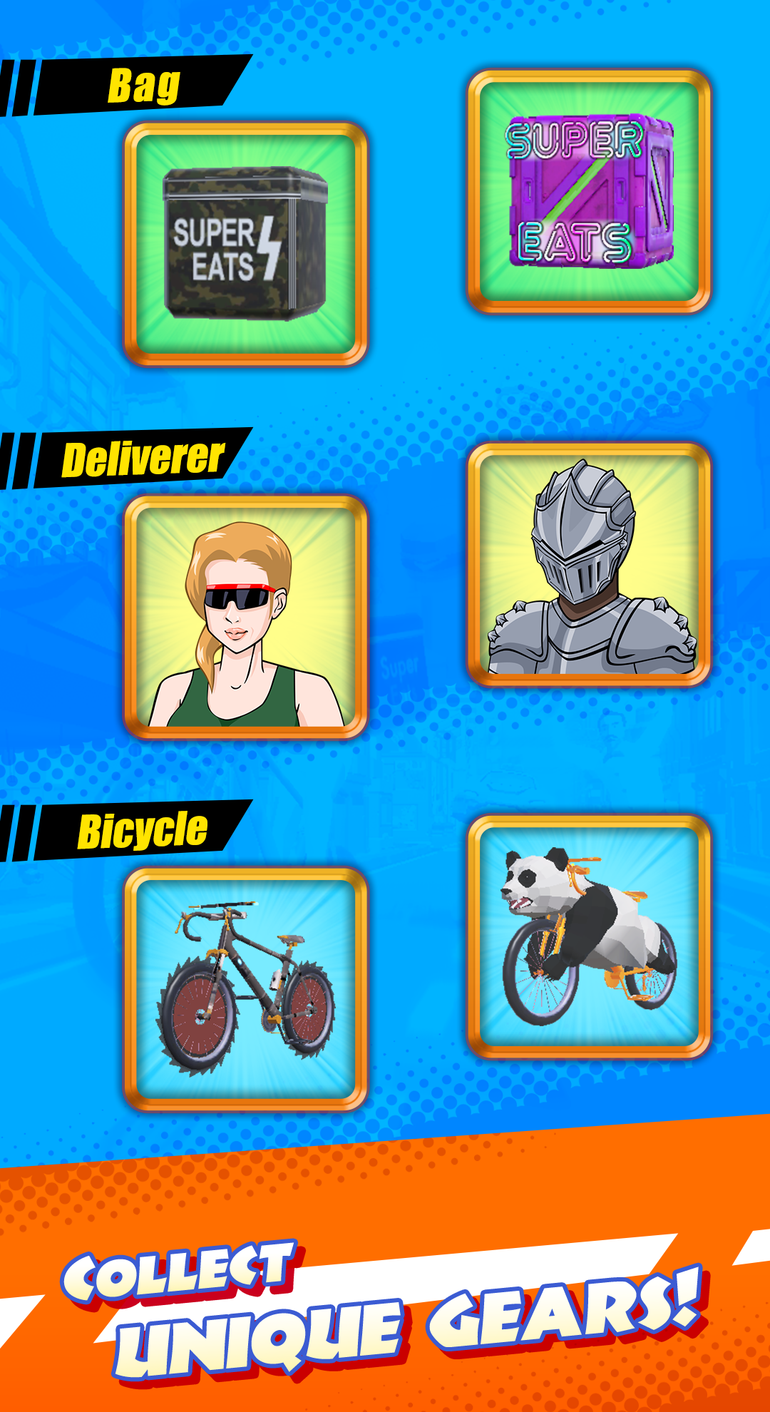 Cuplikan Layar Game Super Eats ~Extreme delivery~