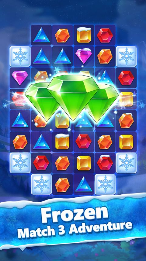 Jewel Princess - Match Frozen遊戲截圖
