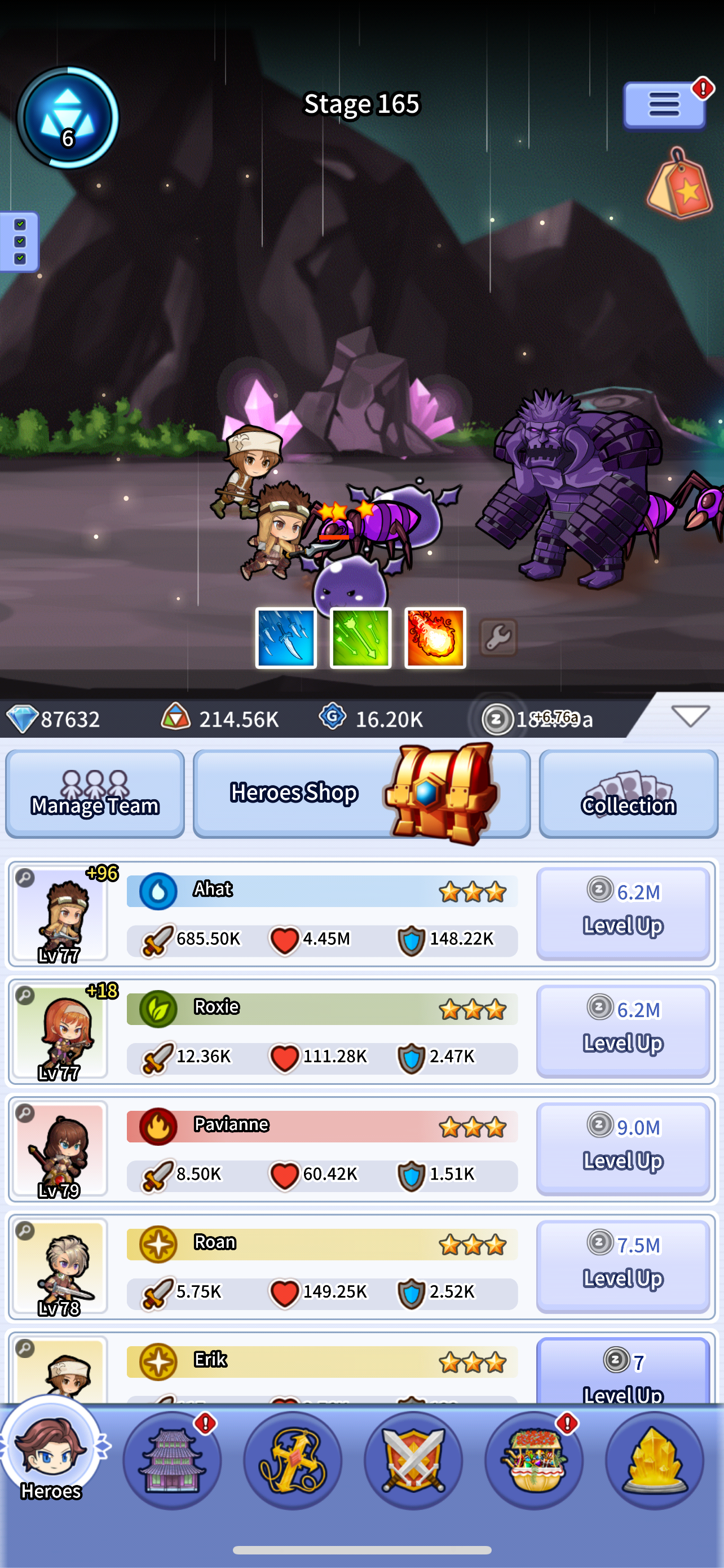 Midgard Heroes: Ragnarok Idle Game Screenshot