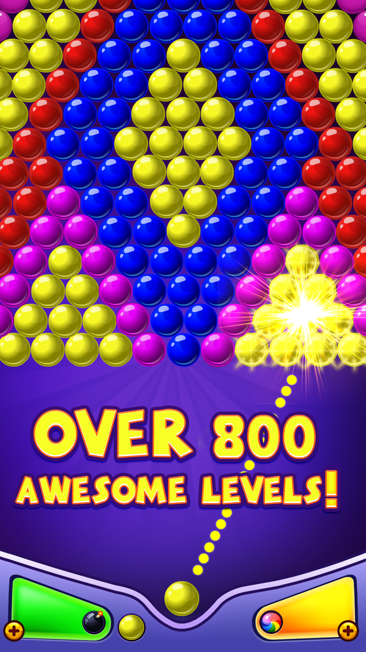 Bubble Shooter 2 Game Screenshot