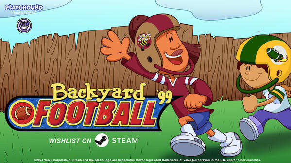 Screenshot of the video of Backyard Football '99