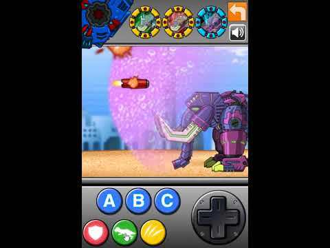 Screenshot dari video Transform! Dino Robot - Mammoth