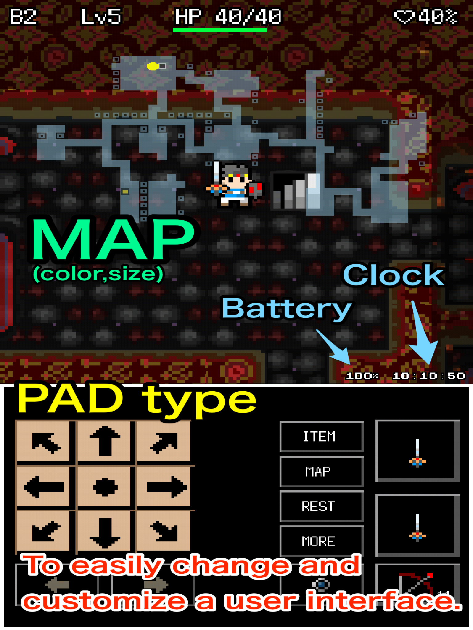 Rogue Hero ภาพหน้าจอเกม