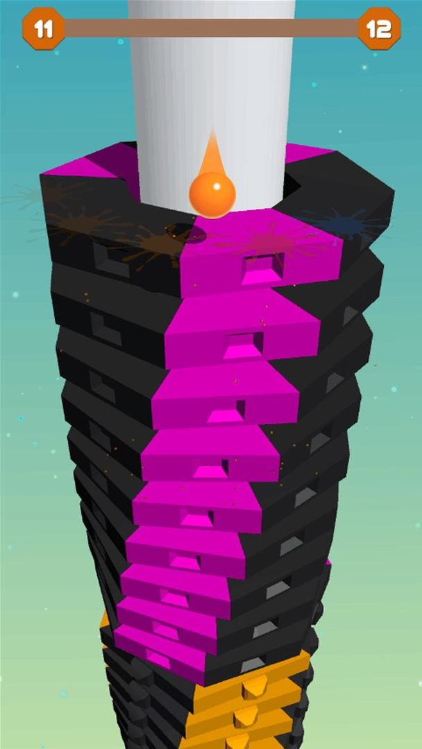 Screenshot of Stack Helix Ball - Free Arcade Game