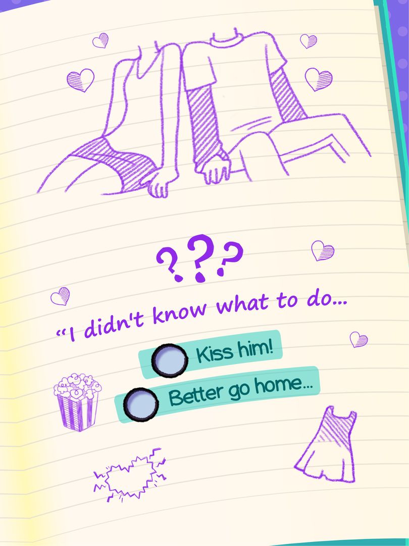 Dear Diary - Teen Interactive Story Game遊戲截圖