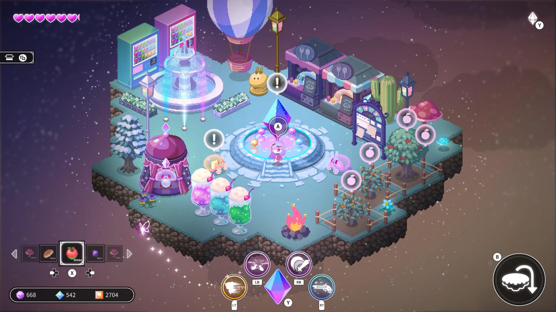 Screenshot of Crystarise