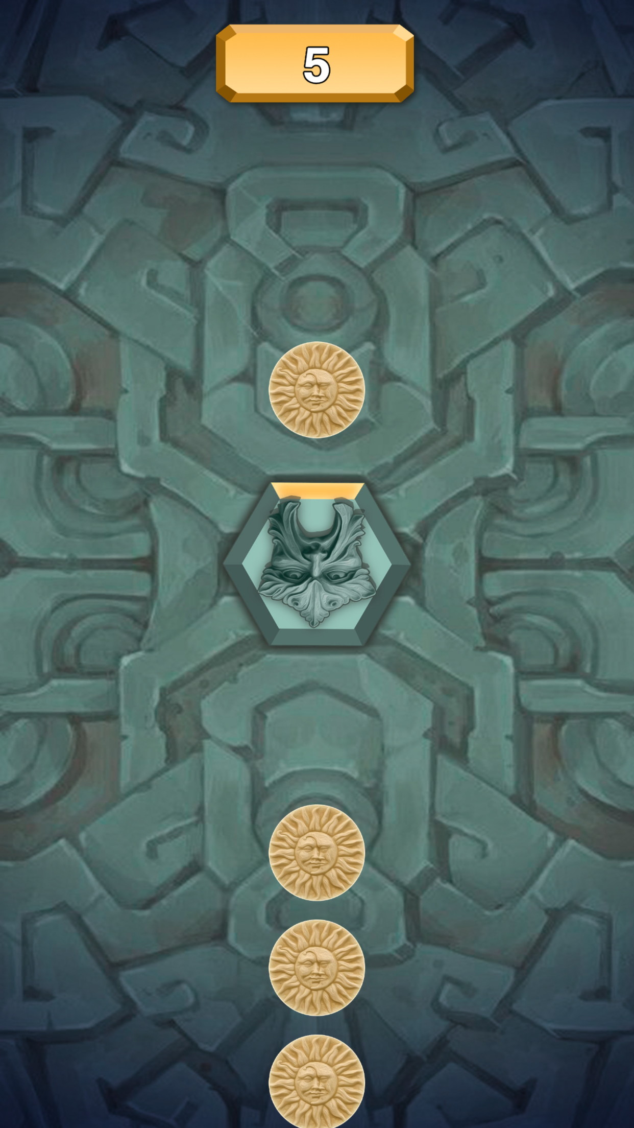 Hexa-Catch Game Screenshot