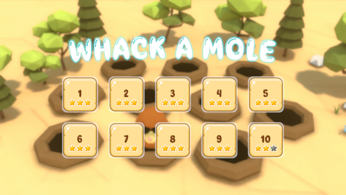 Whack A Mole! Game Screenshot