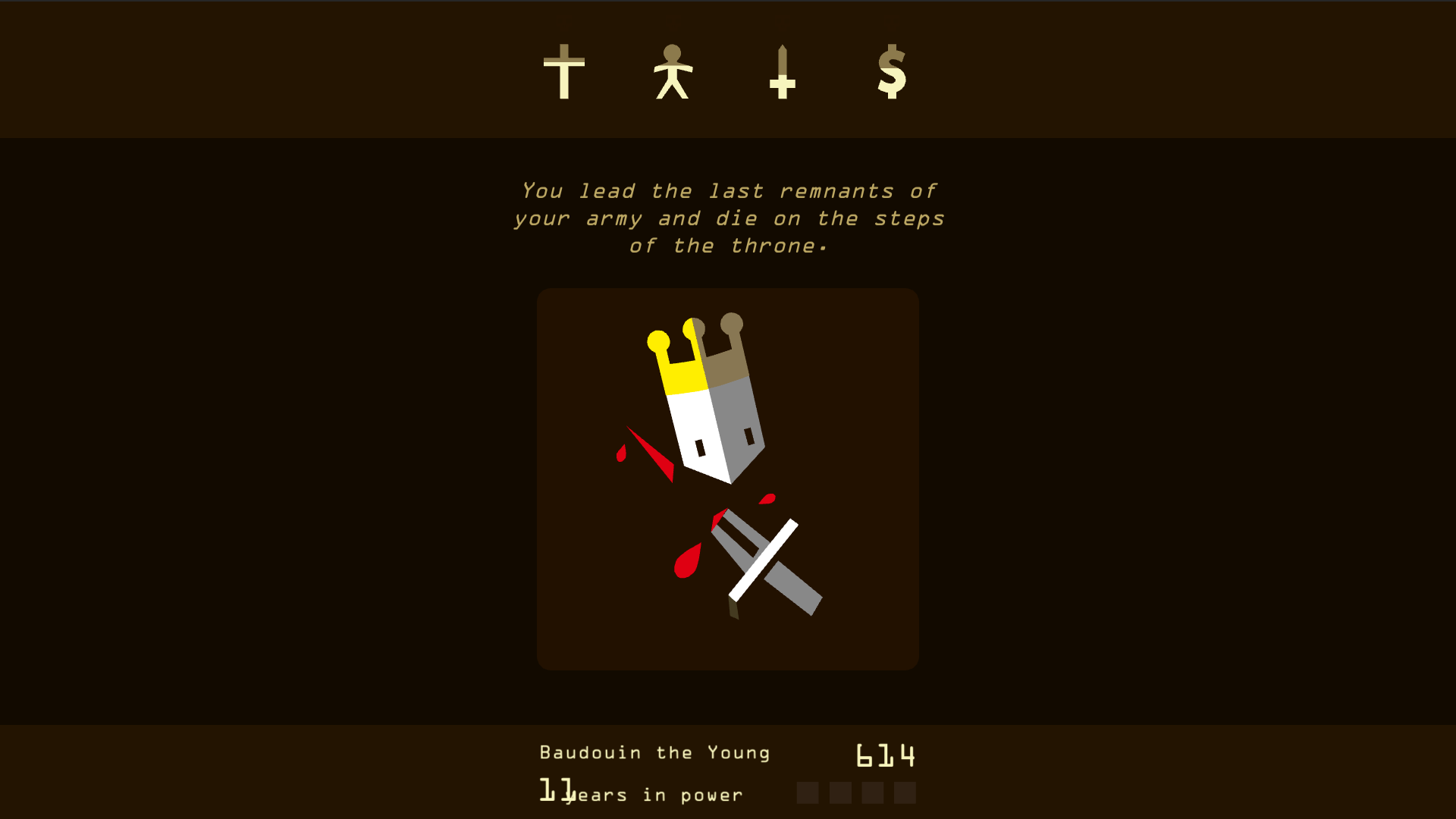 Reigns Game Screenshot