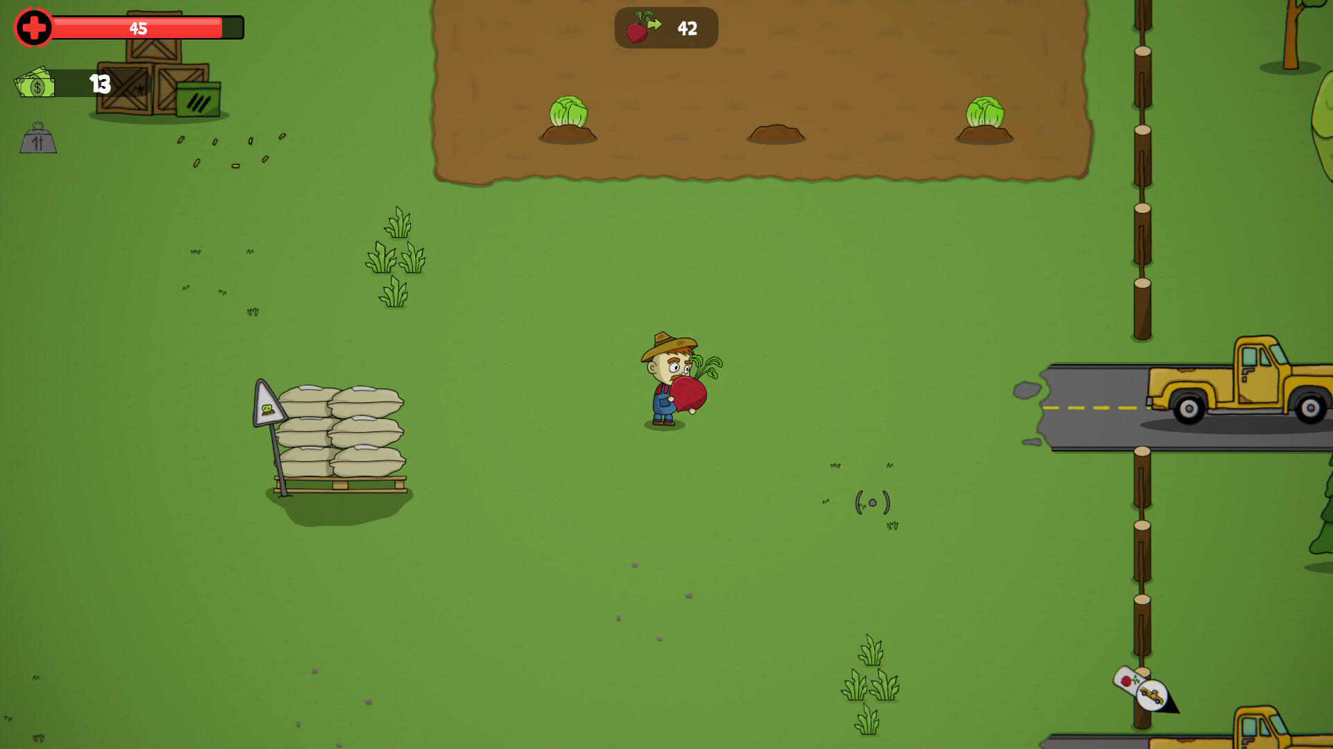 The Last Veggies Game Screenshot