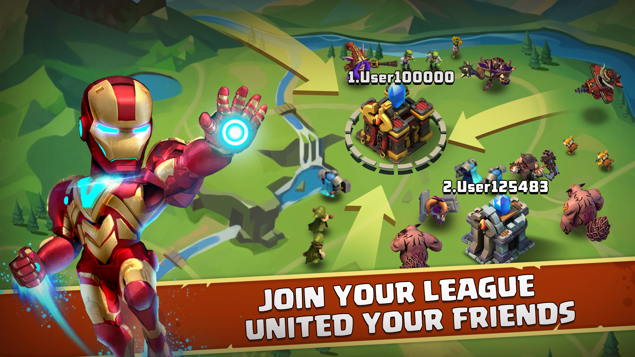 Heroes Rush: Clash Lords 게임 스크린샷
