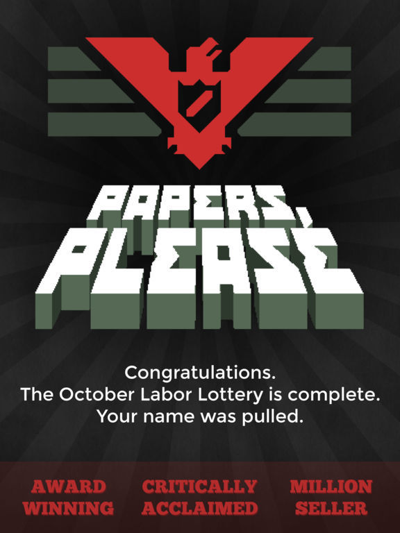 Papers, Please android iOS apk download for free-TapTap