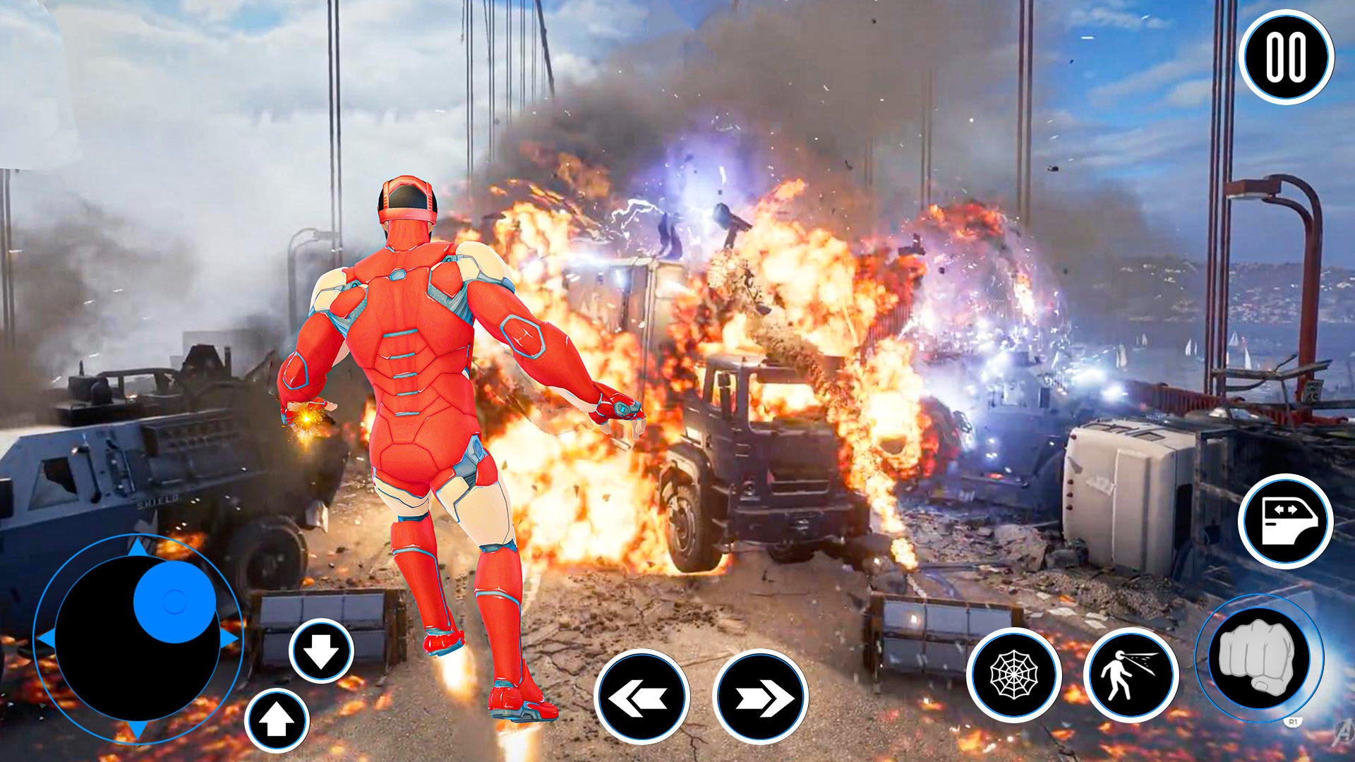 Screenshot 4 of Iron Hero Man Game 
