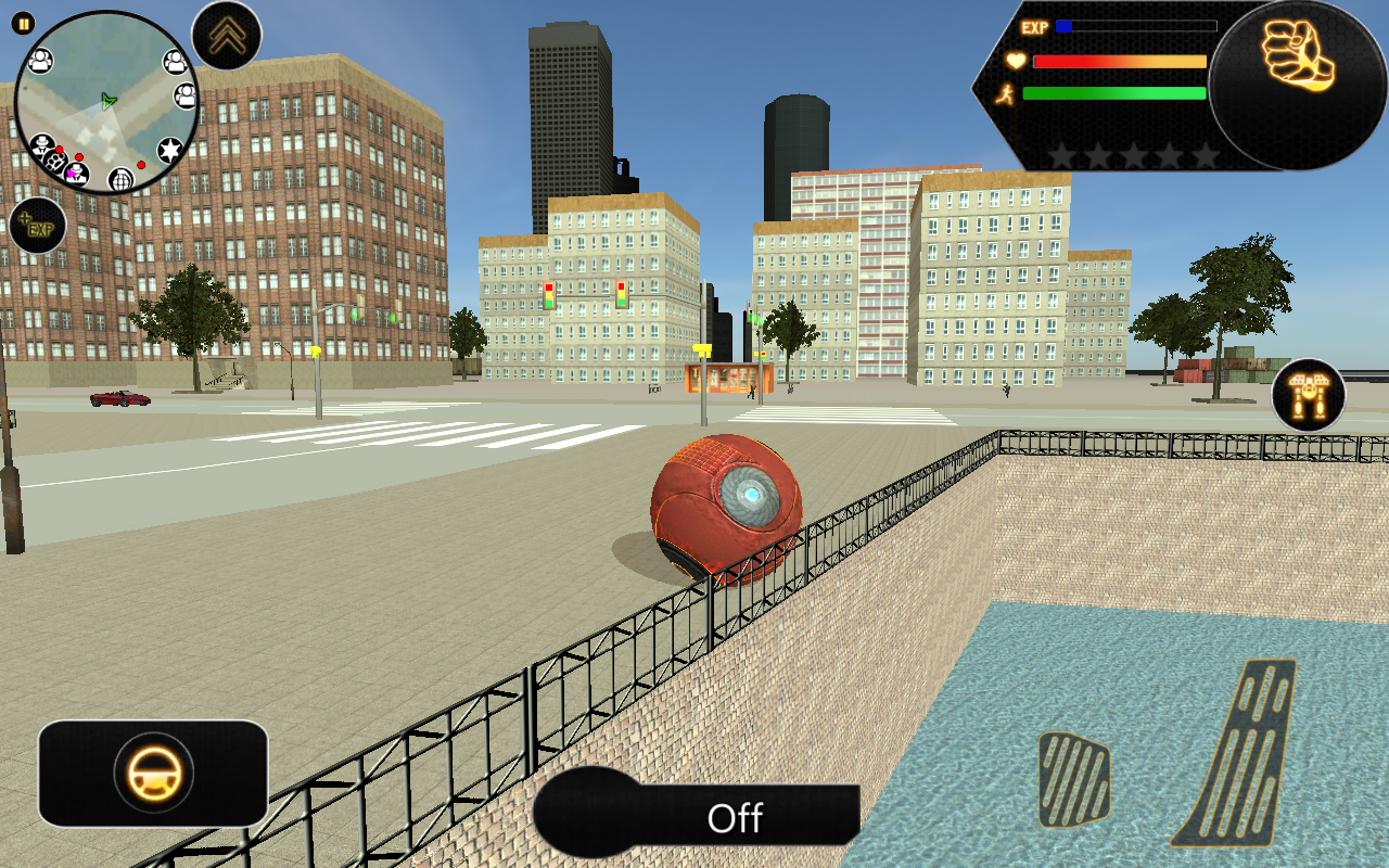 Robot Ball Game Screenshot