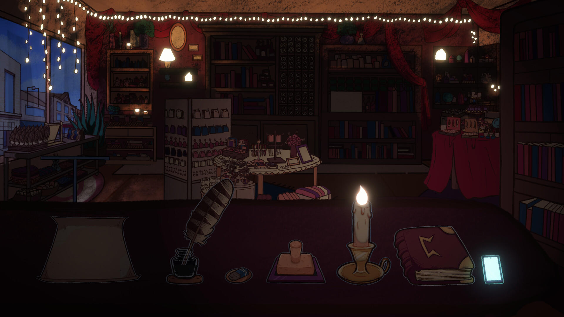 Screenshot of Scroll the Pain Away