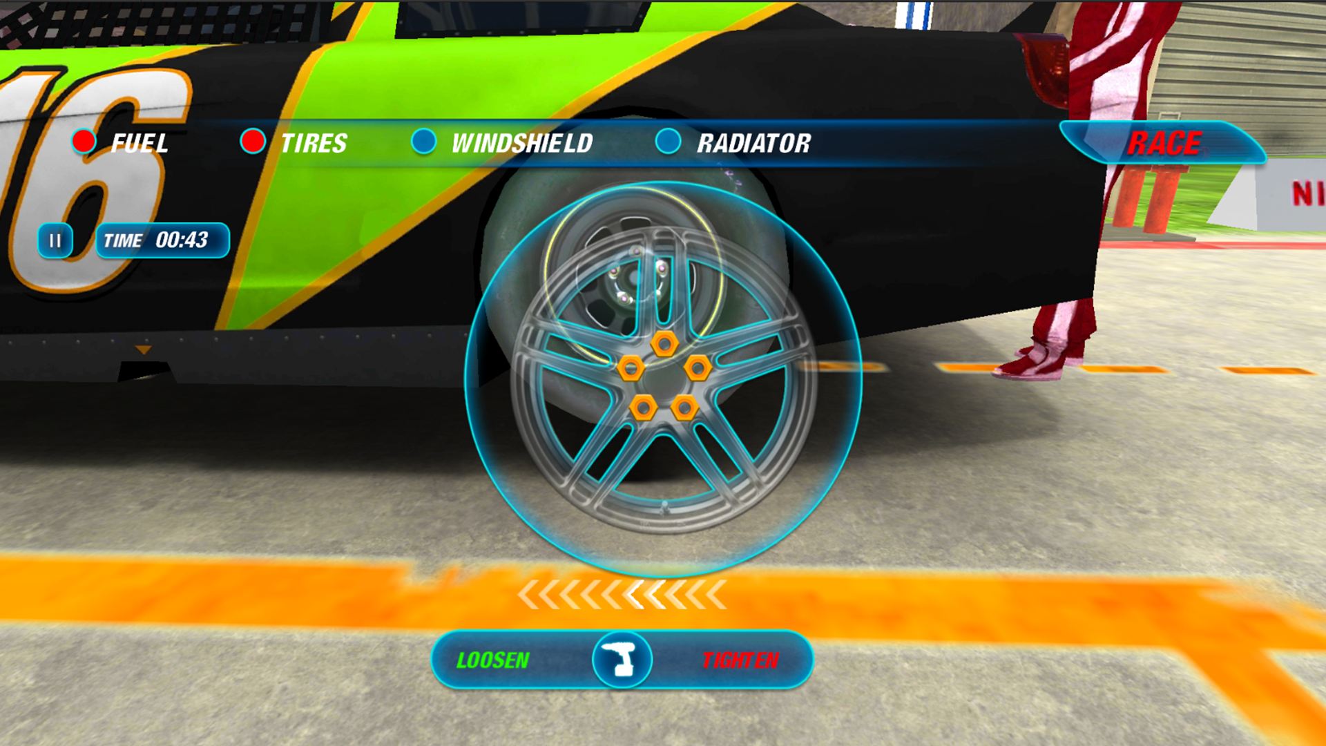 Pitstop Car Repair Mechanic Game Screenshot