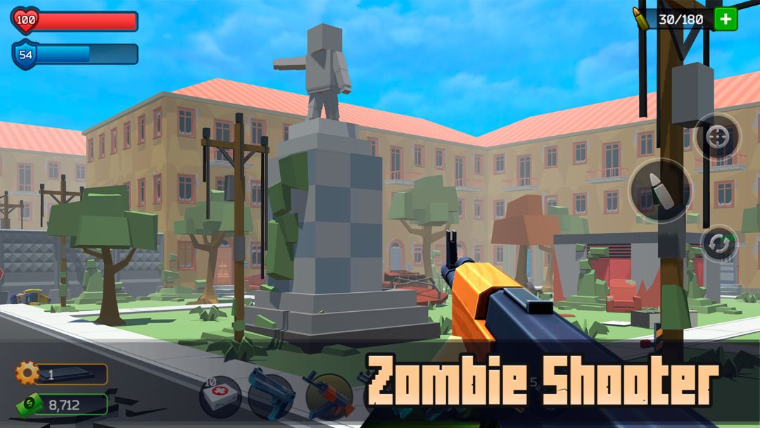 Pixel Combat: Zombies Strike ภาพหน้าจอเกม