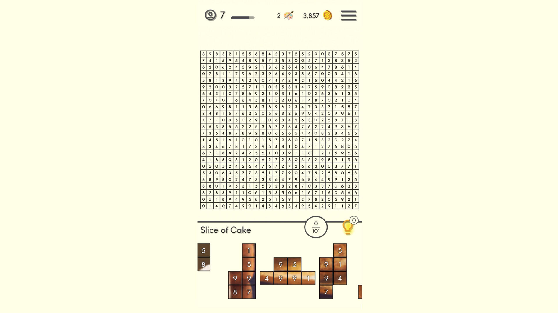 Screenshot 1 of 컬러 헌트 - 숫자 직소 퍼즐 