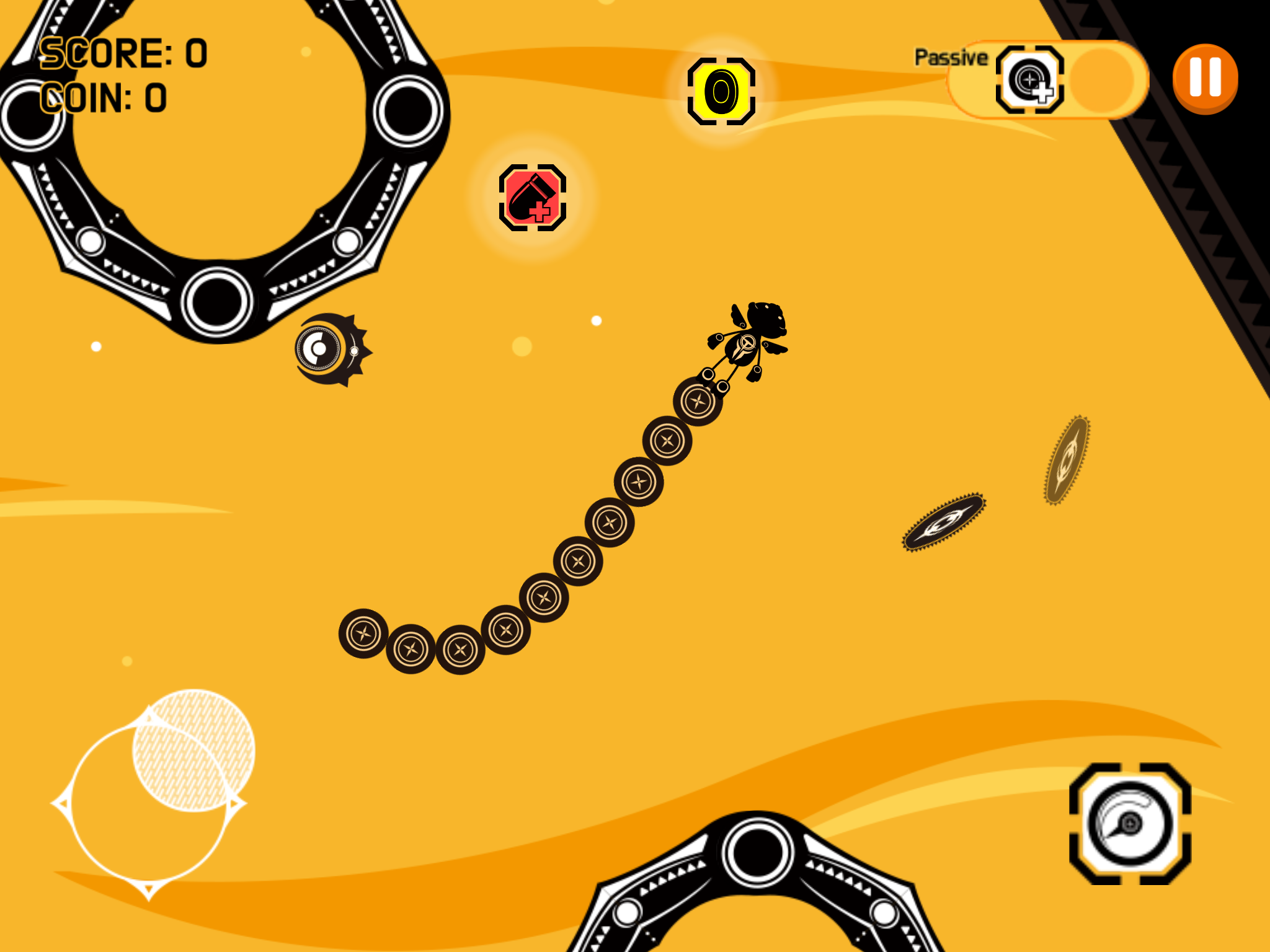 Captura de Tela do Jogo TailBomb - New birth of Snake