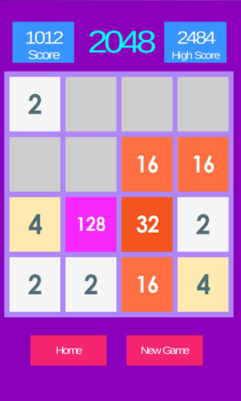 2048 Free ภาพหน้าจอเกม