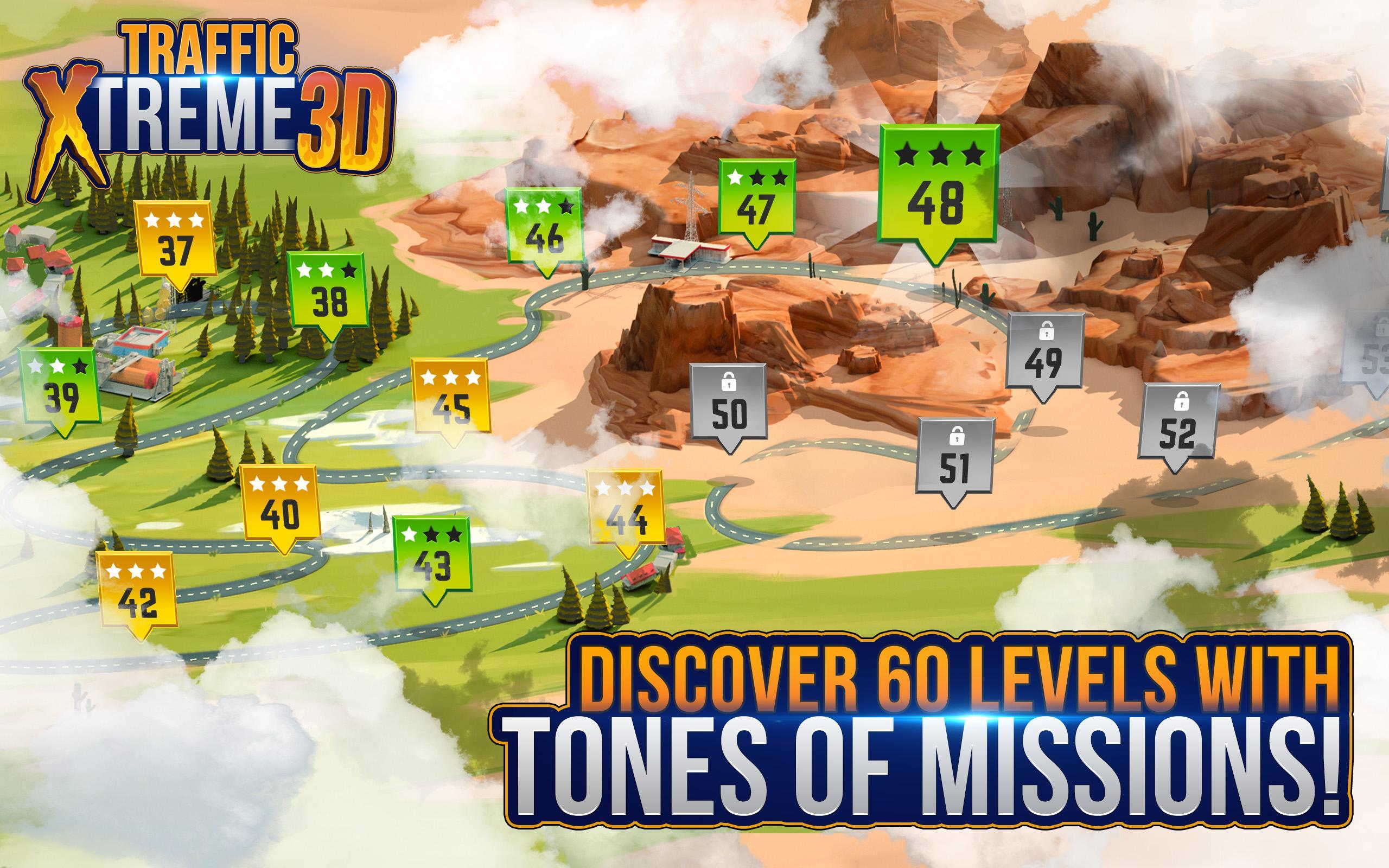 Traffic Xtreme 3D: Fast Car Racing & Highway Speed Game Screenshot