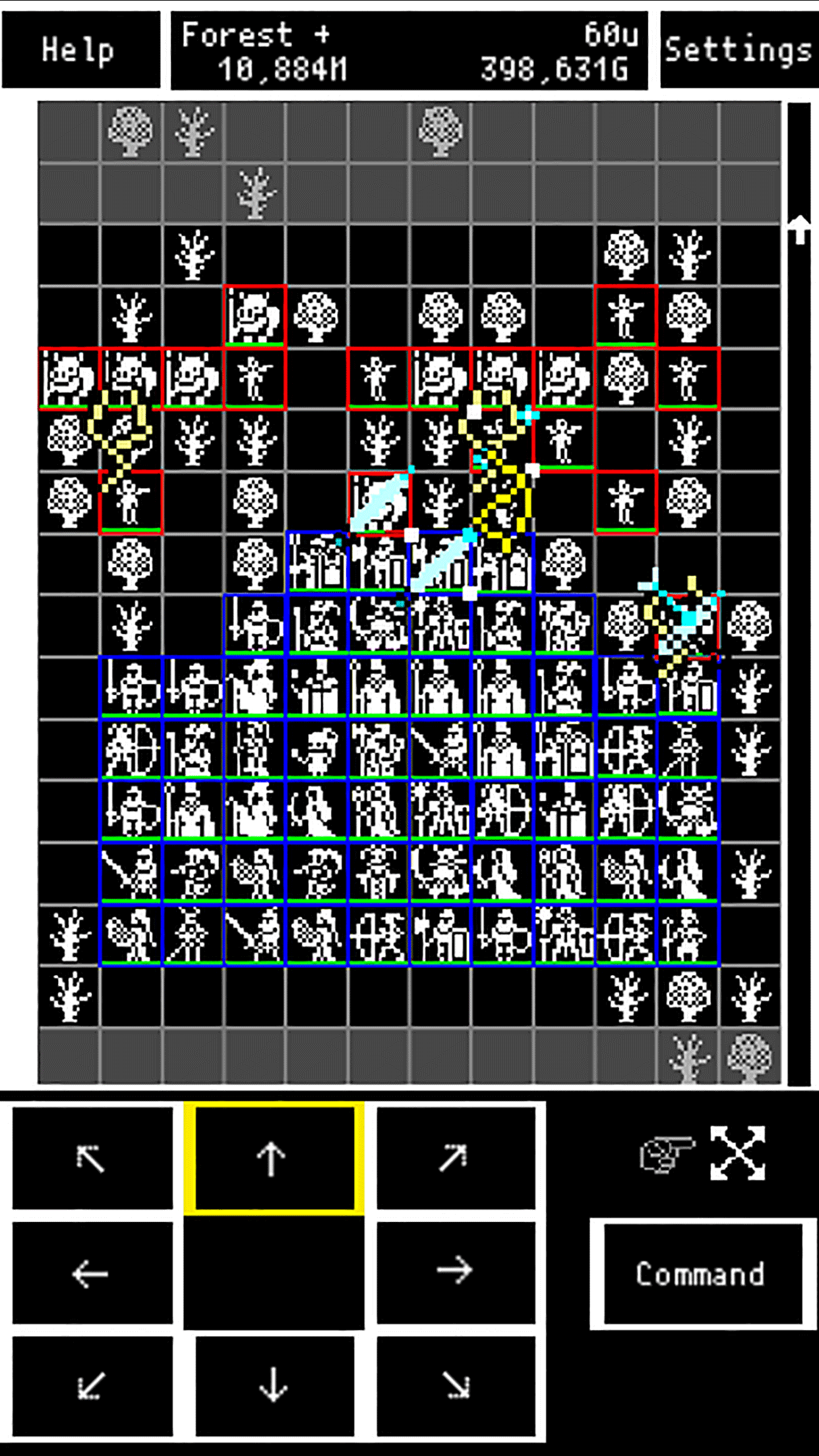 Grid Glory Game Screenshot