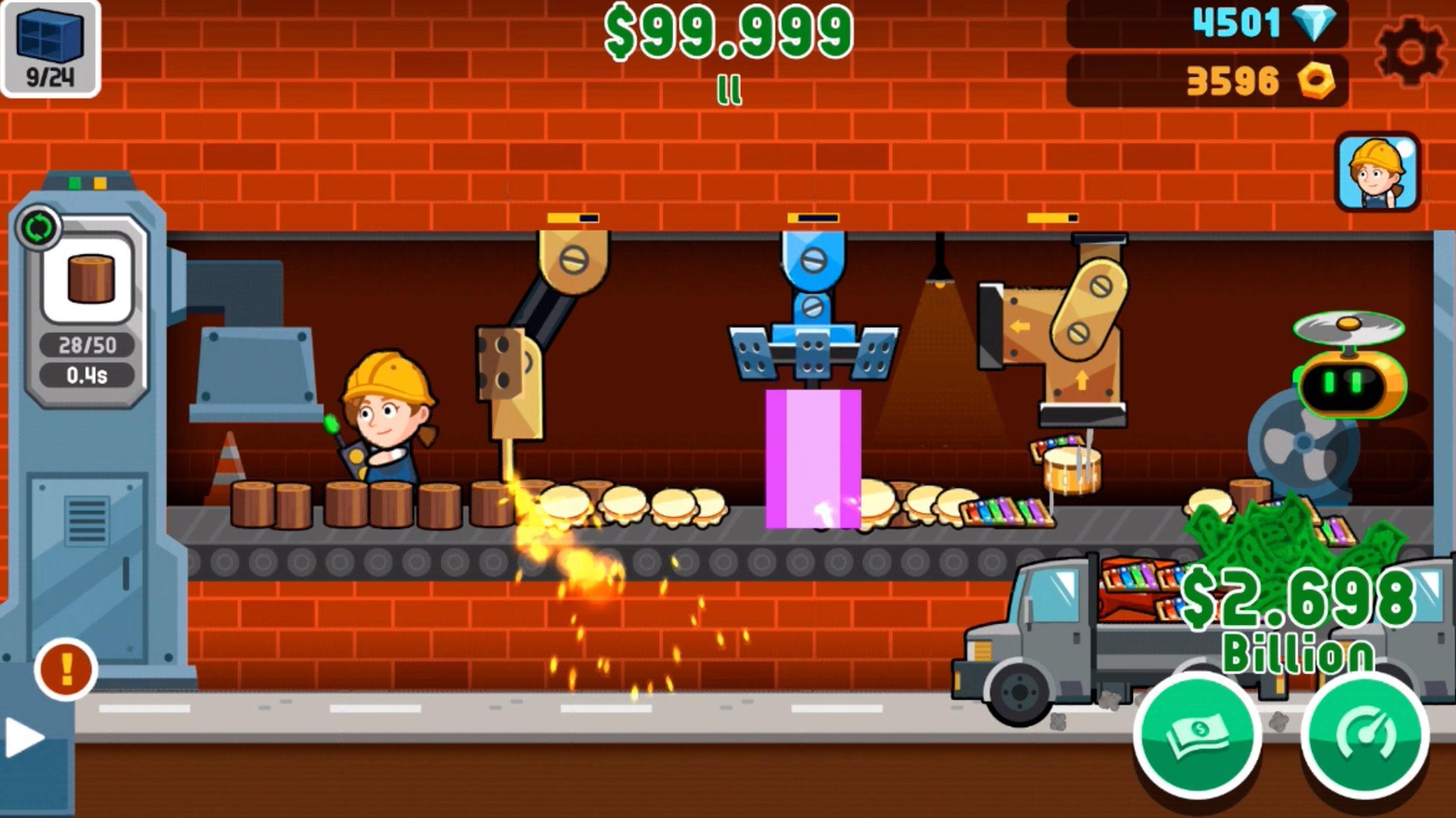 Factory Inc. Game Screenshot