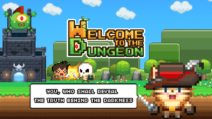 Welcome to the Dungeon Game Screenshot