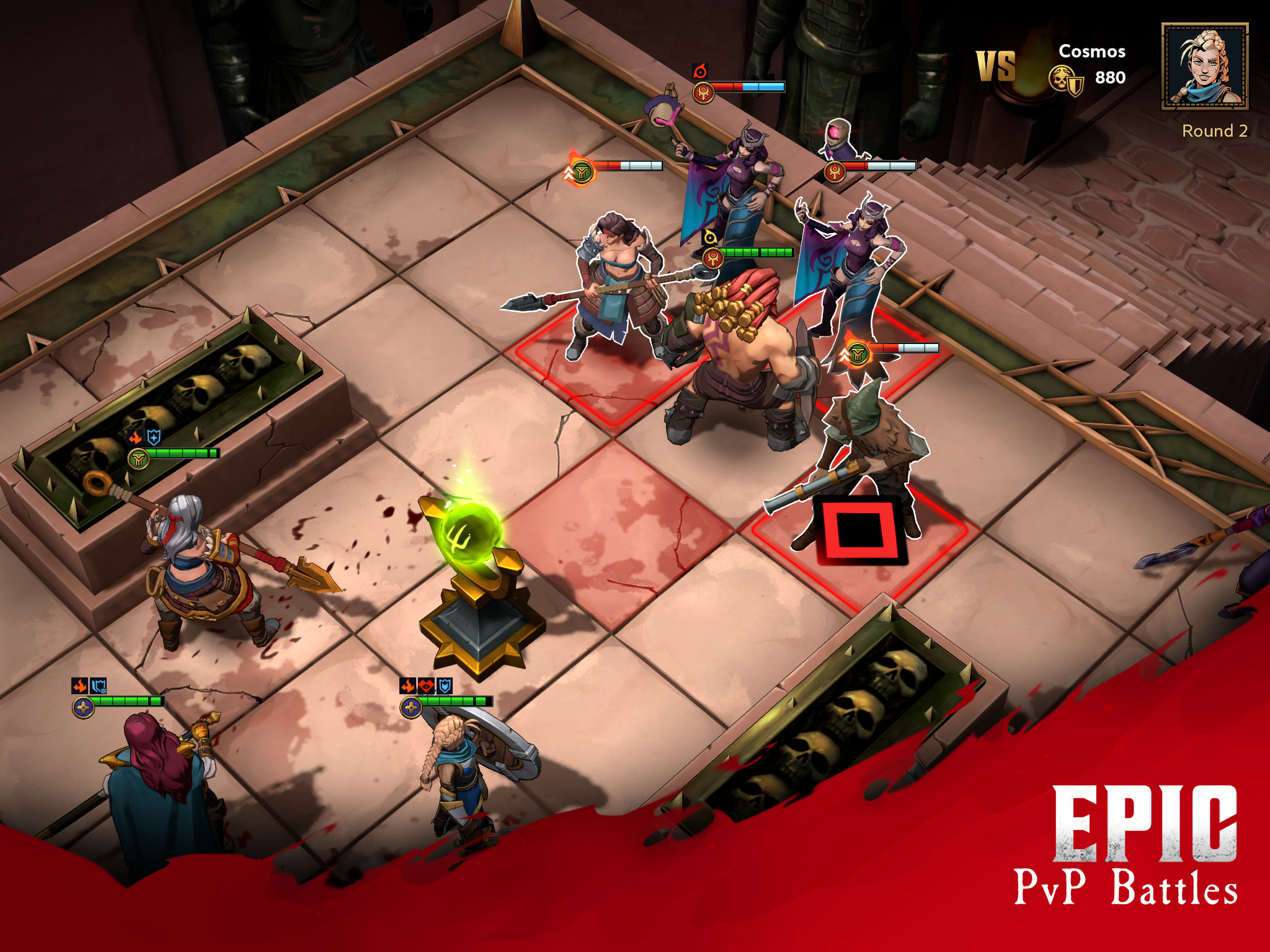Grimguard Tactics: Fantasy RPG Game Screenshot