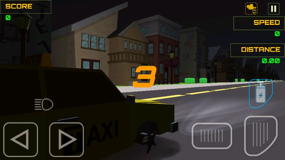 택시 운전사 (레이싱 게임) 게임 스크린 샷