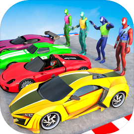Superhero Car Stunt Car Games
