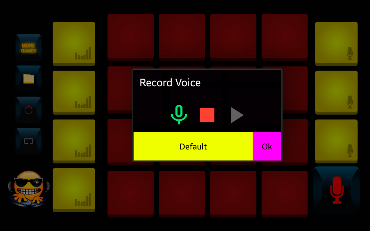 Captura de Tela do Jogo Crie o seu bases Rap (MP3 & WA