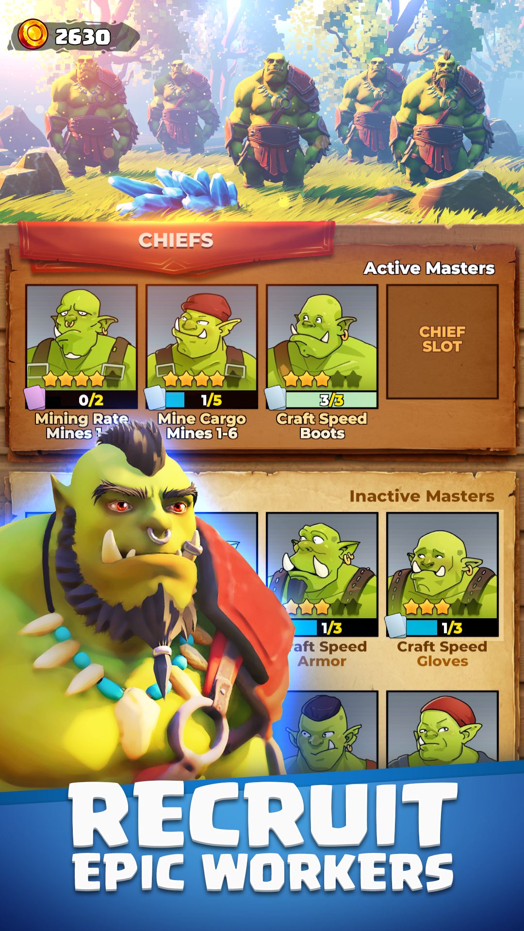 Screenshot 3 of Orecraft: Orc Mining Camp