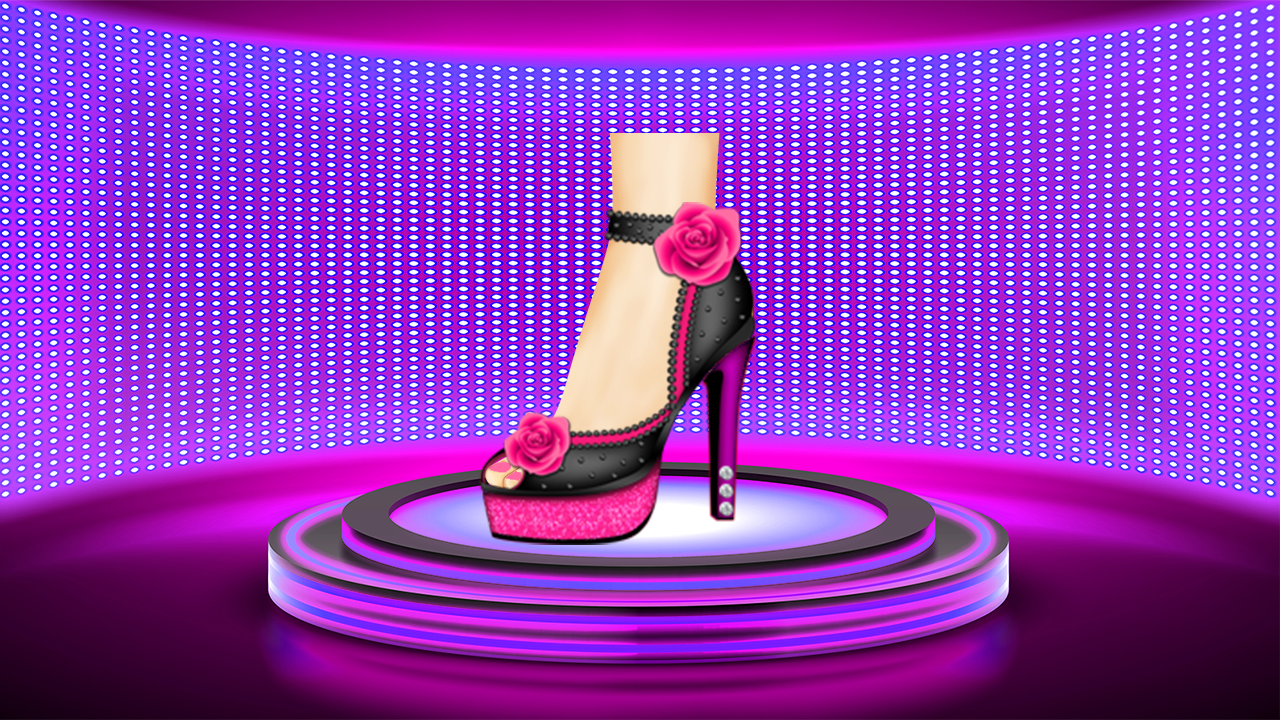 Cuplikan Layar Game Fashion Shoe Maker : Designer