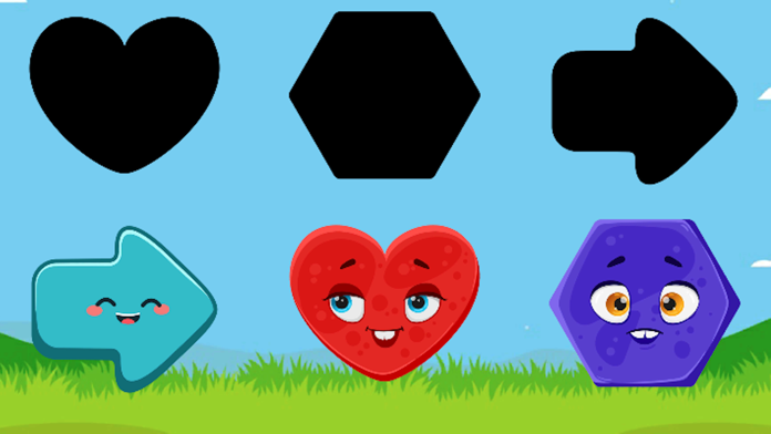 Screenshot of Learn Shapes Kids Puzzle