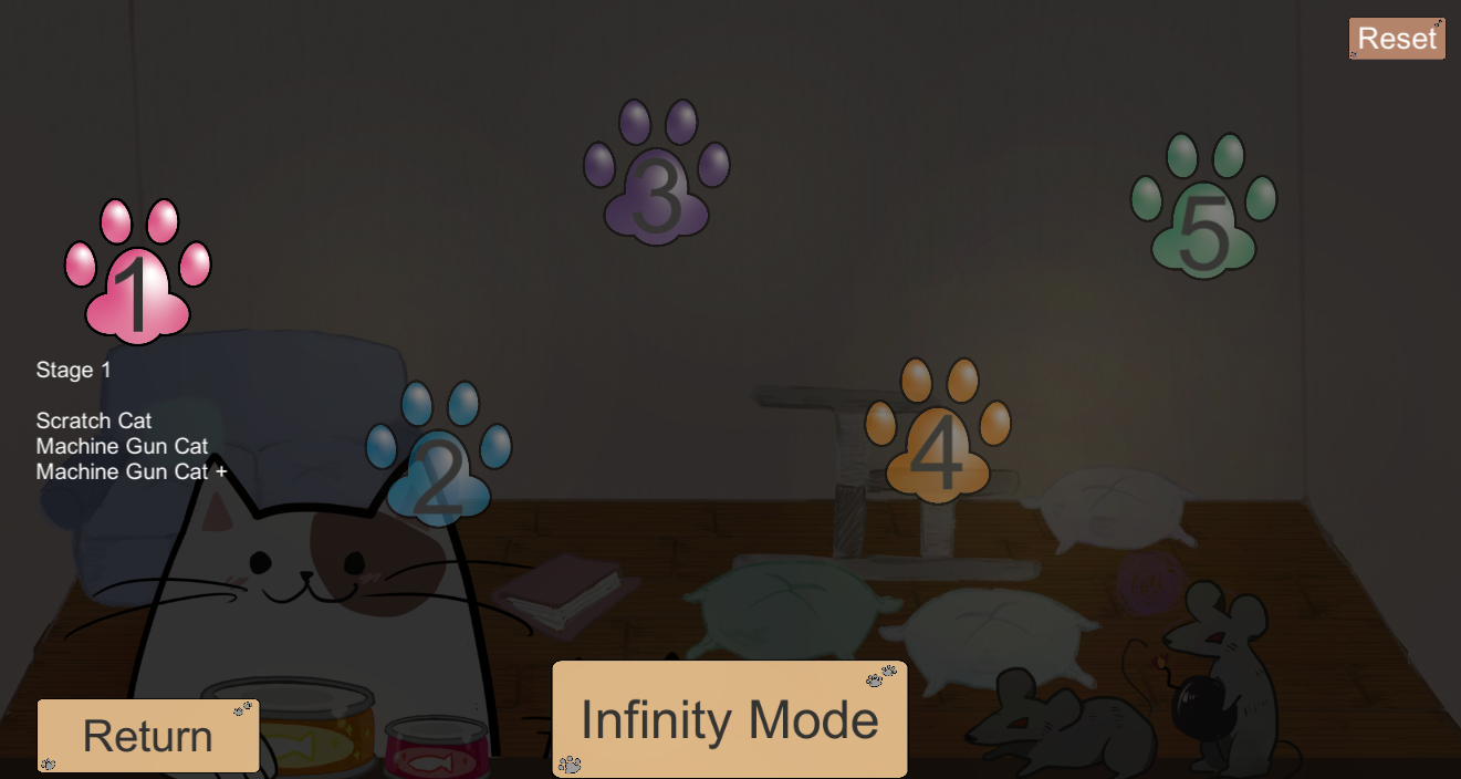 Captura de Tela do Jogo MouseKiller CAT