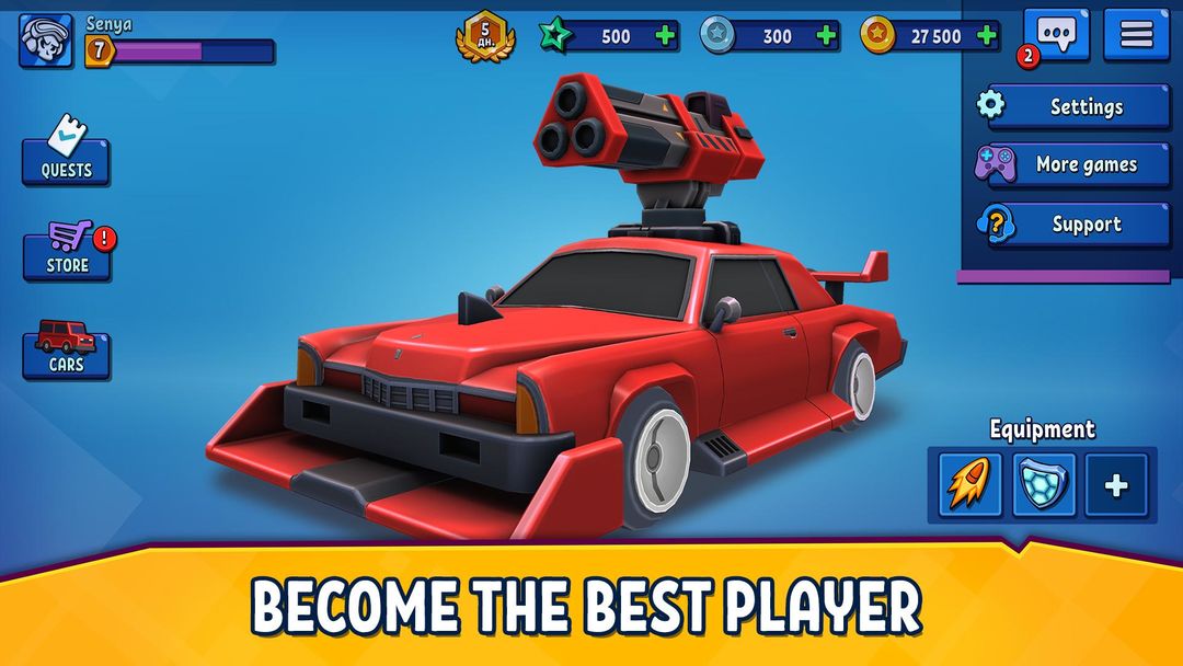 Screenshot of Car Force: PvP Shooter Games