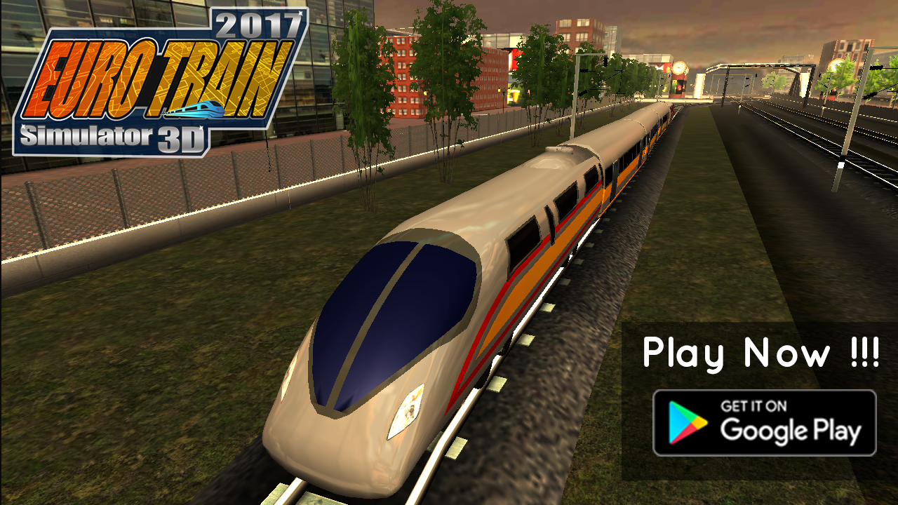 Euro Train Simulator 3D 2017 ภาพหน้าจอเกม